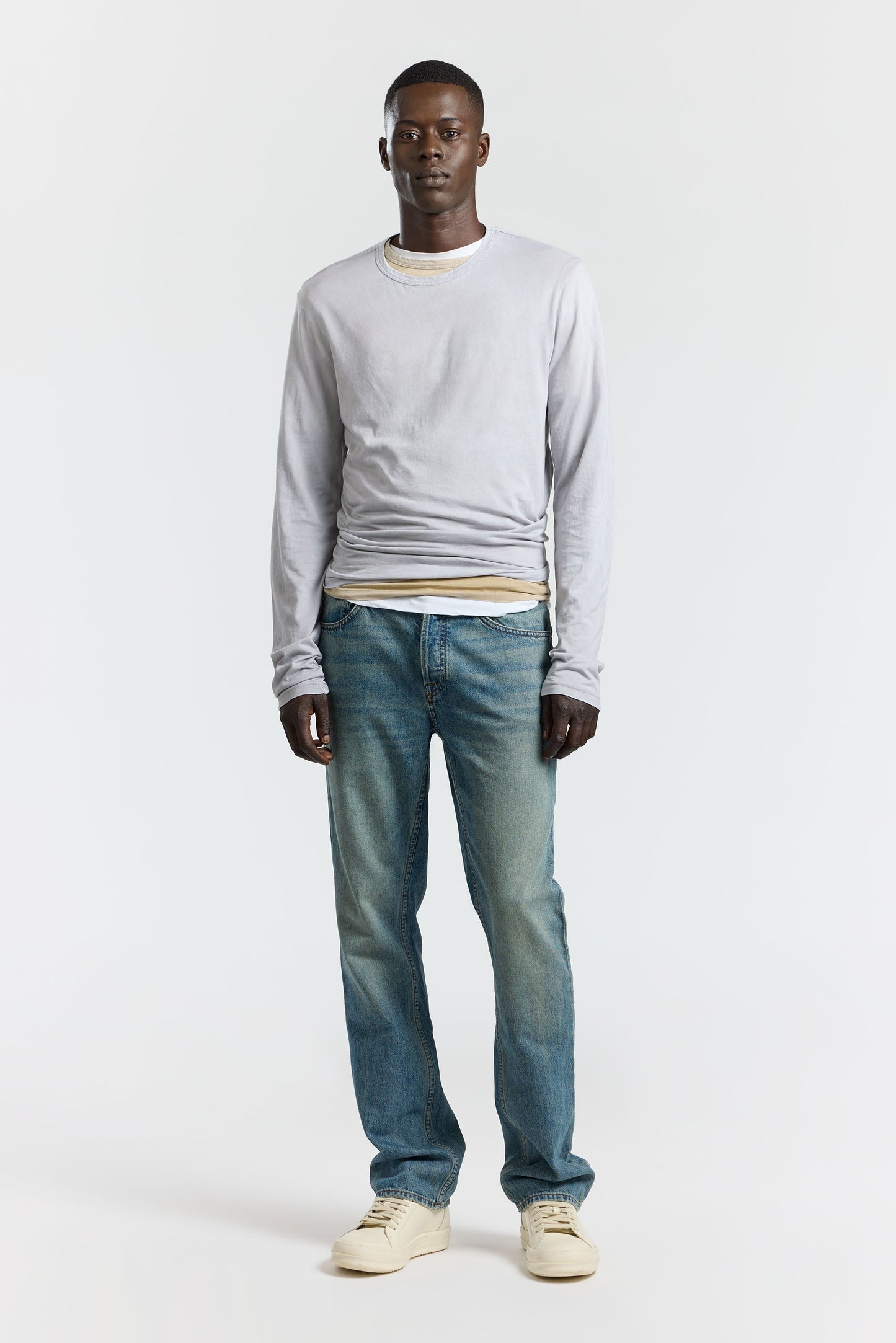 Men Classic Crew Long Sleeve Shirt - COTTON CITIZEN