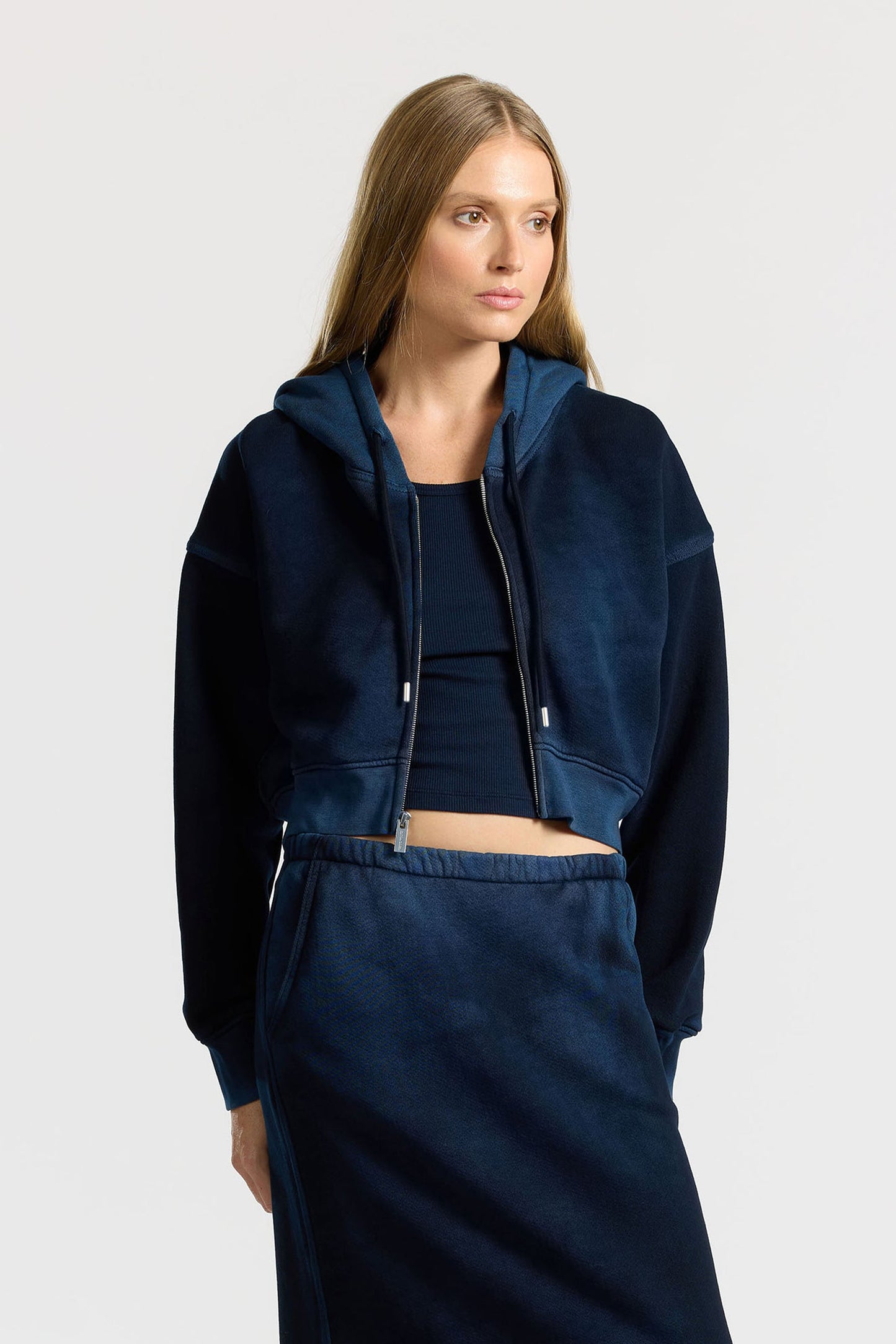 Women Boston Crop Hoodie - COTTON CITIZEN