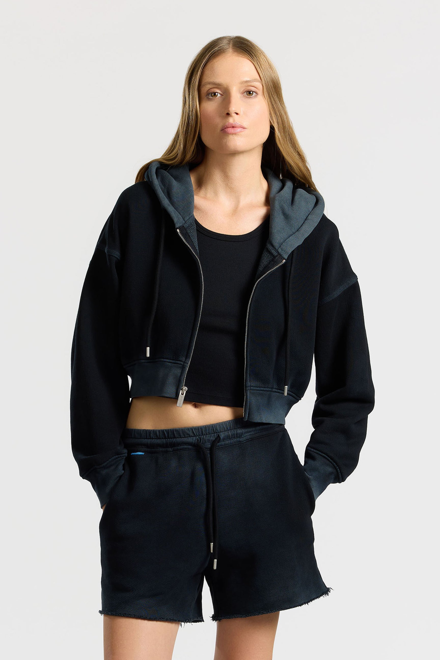 Women Boston Crop Hoodie - COTTON CITIZEN