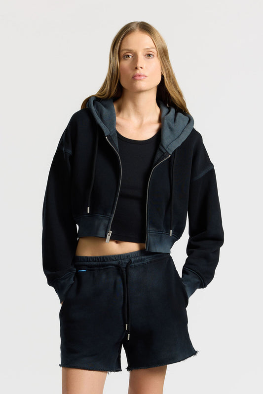 Women Boston Crop Hoodie - COTTON CITIZEN