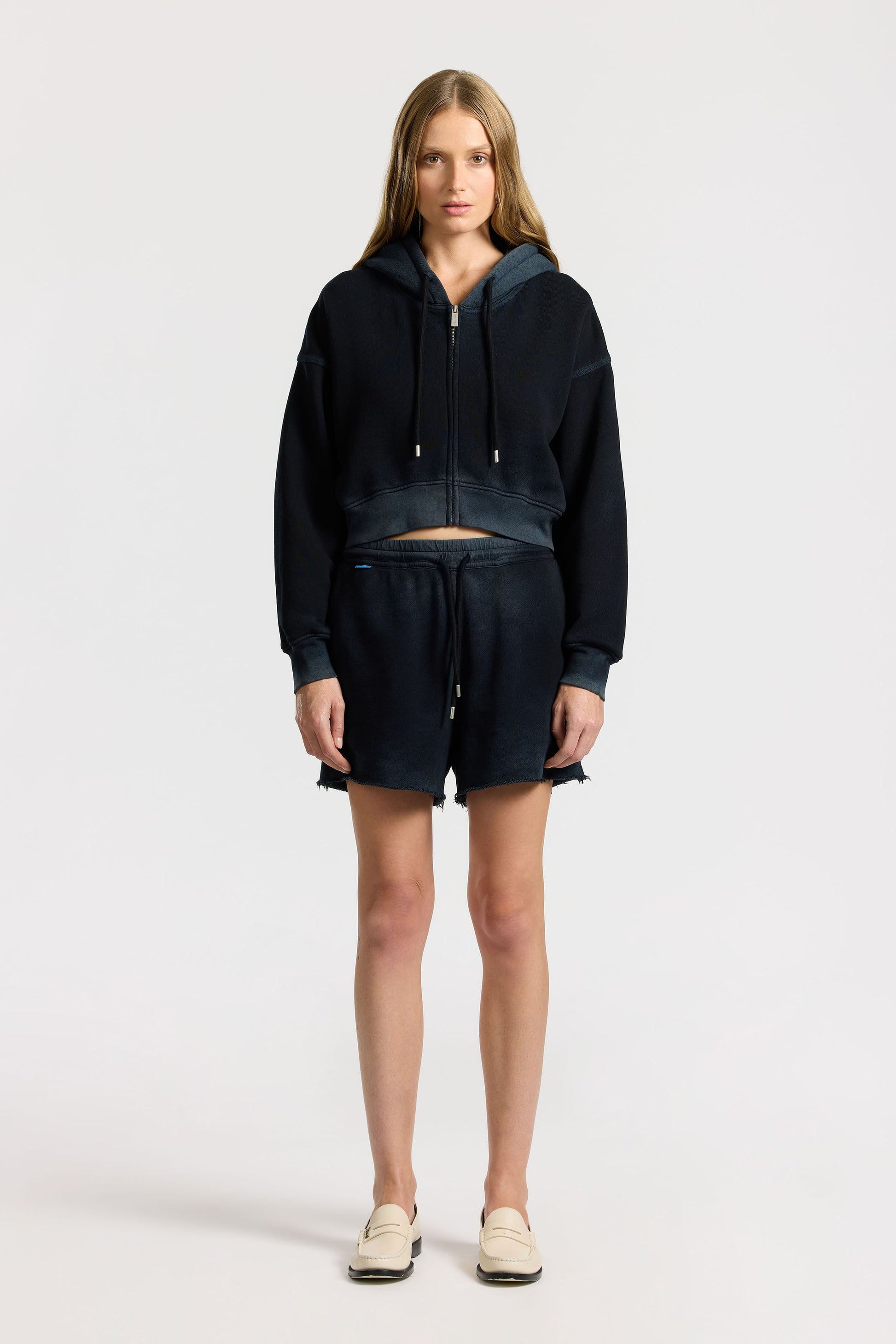 Women Boston Crop Hoodie - COTTON CITIZEN