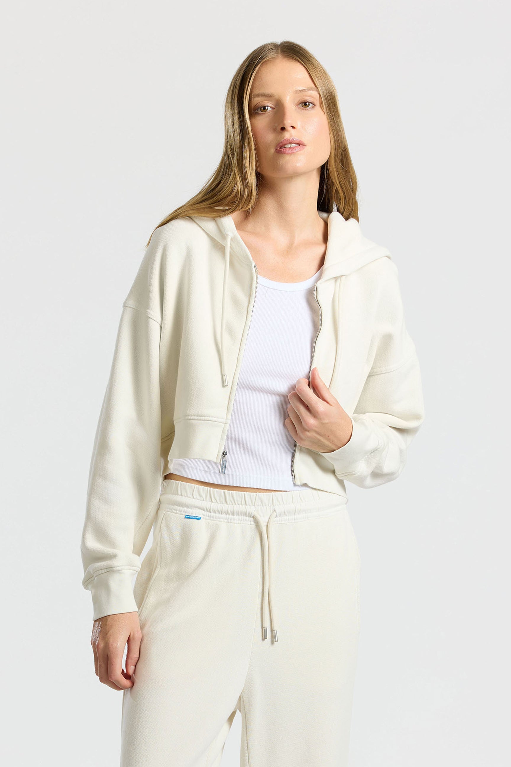 Women Boston Crop Hoodie - COTTON CITIZEN