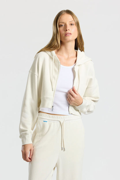 Women Boston Crop Hoodie - COTTON CITIZEN