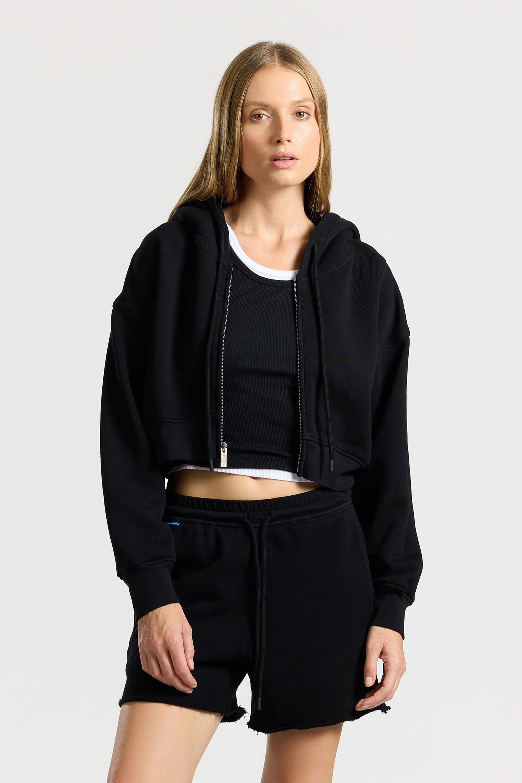 Women Boston Crop Hoodie - COTTON CITIZEN
