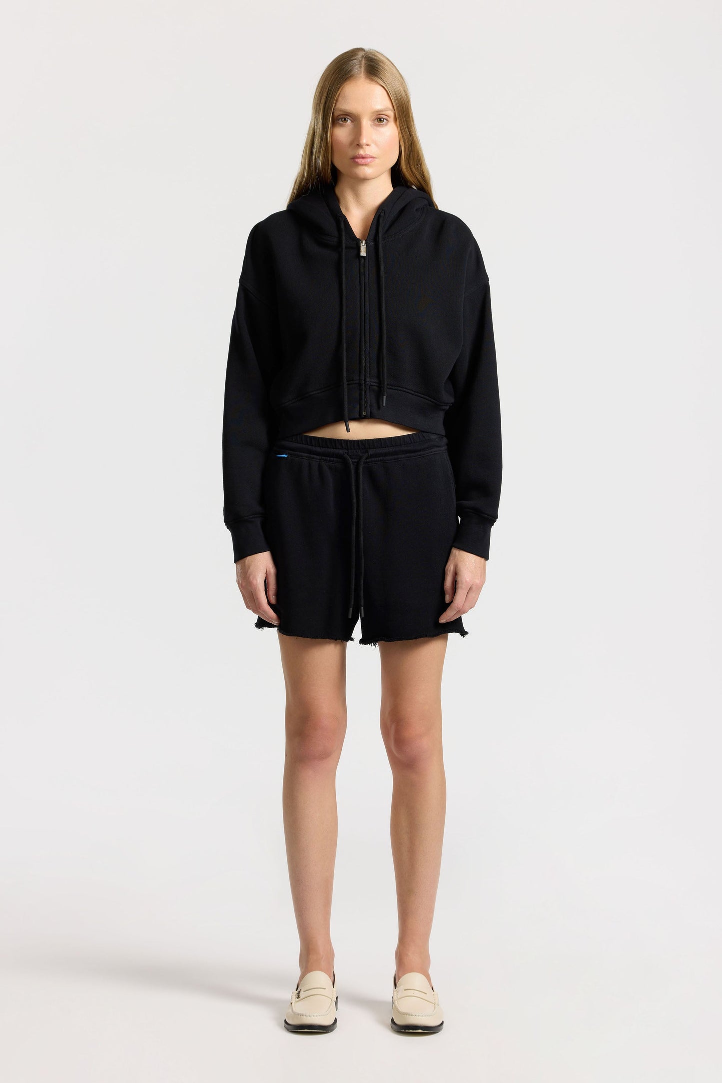 Women Boston Crop Hoodie - COTTON CITIZEN