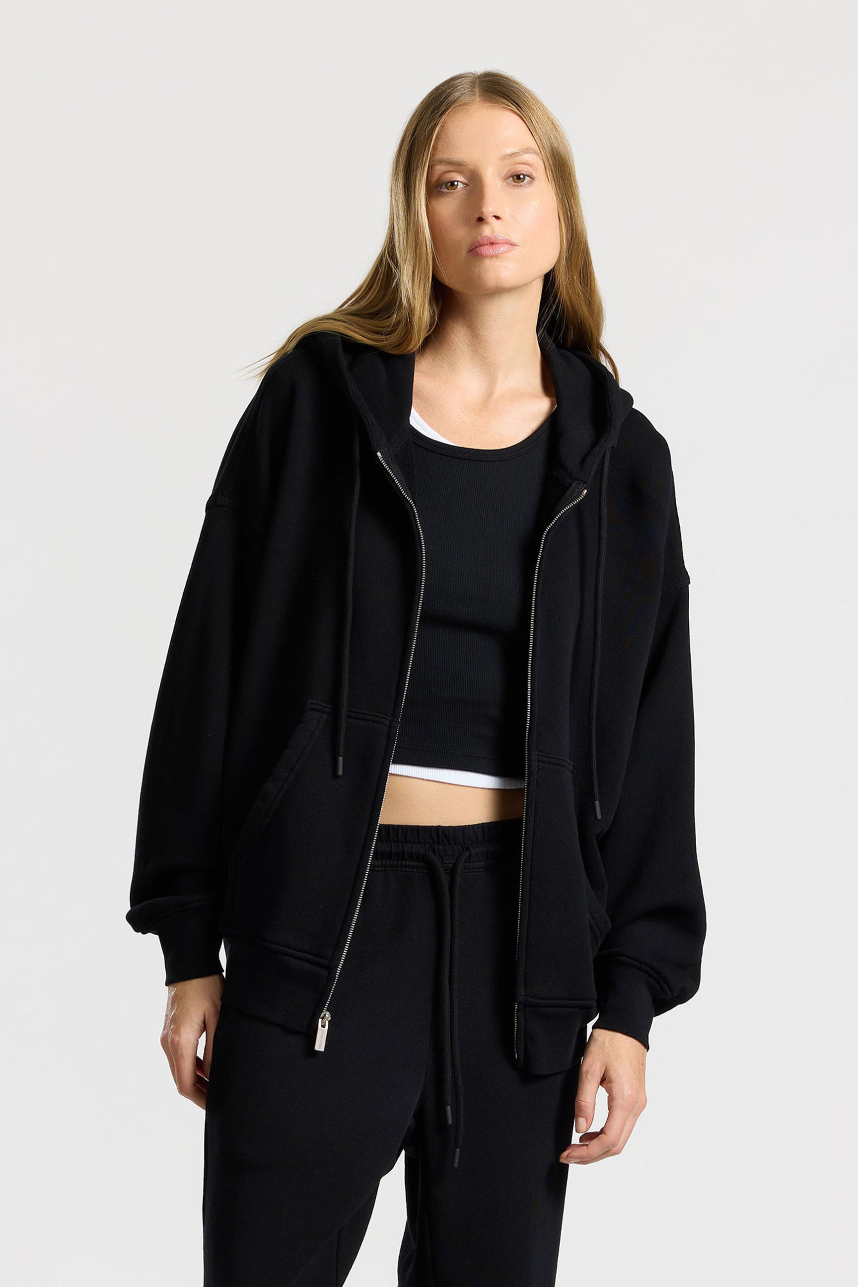 Women Boston Zip Hoodie - COTTON CITIZEN