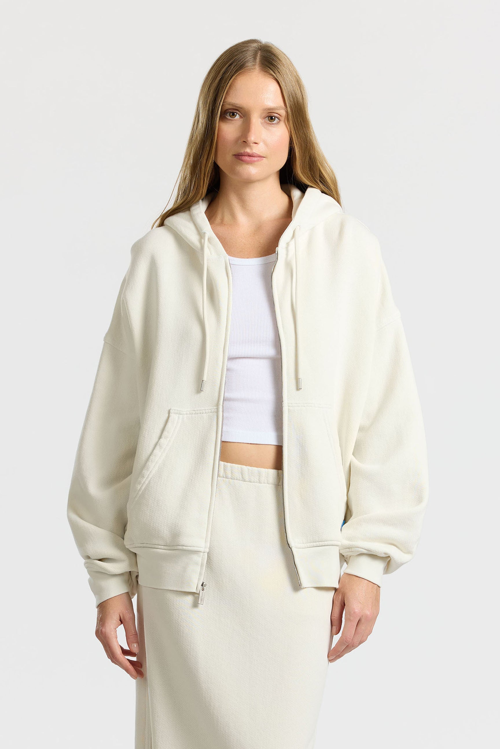 Women Boston Zip Hoodie - COTTON CITIZEN