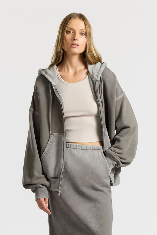 Women Boston Zip Hoodie - COTTON CITIZEN