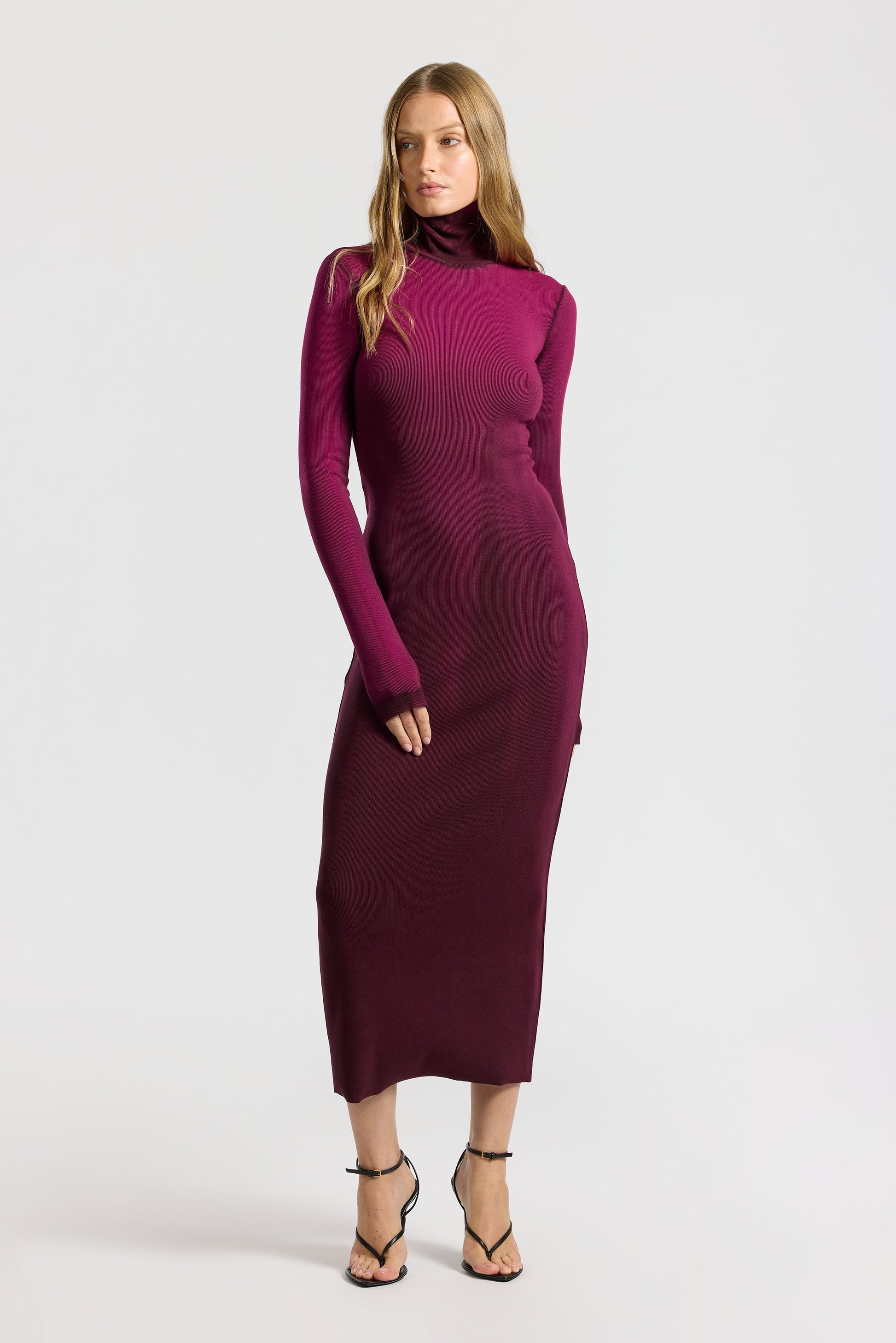 Women Verona Turtleneck Maxi Dress - COTTON CITIZEN