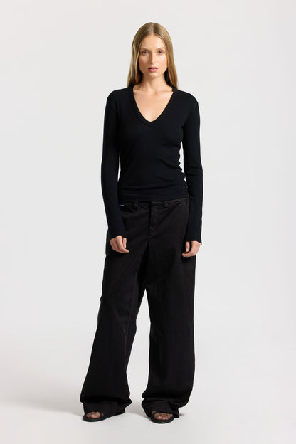 Women Verona U-Neck Shirt - COTTON CITIZEN