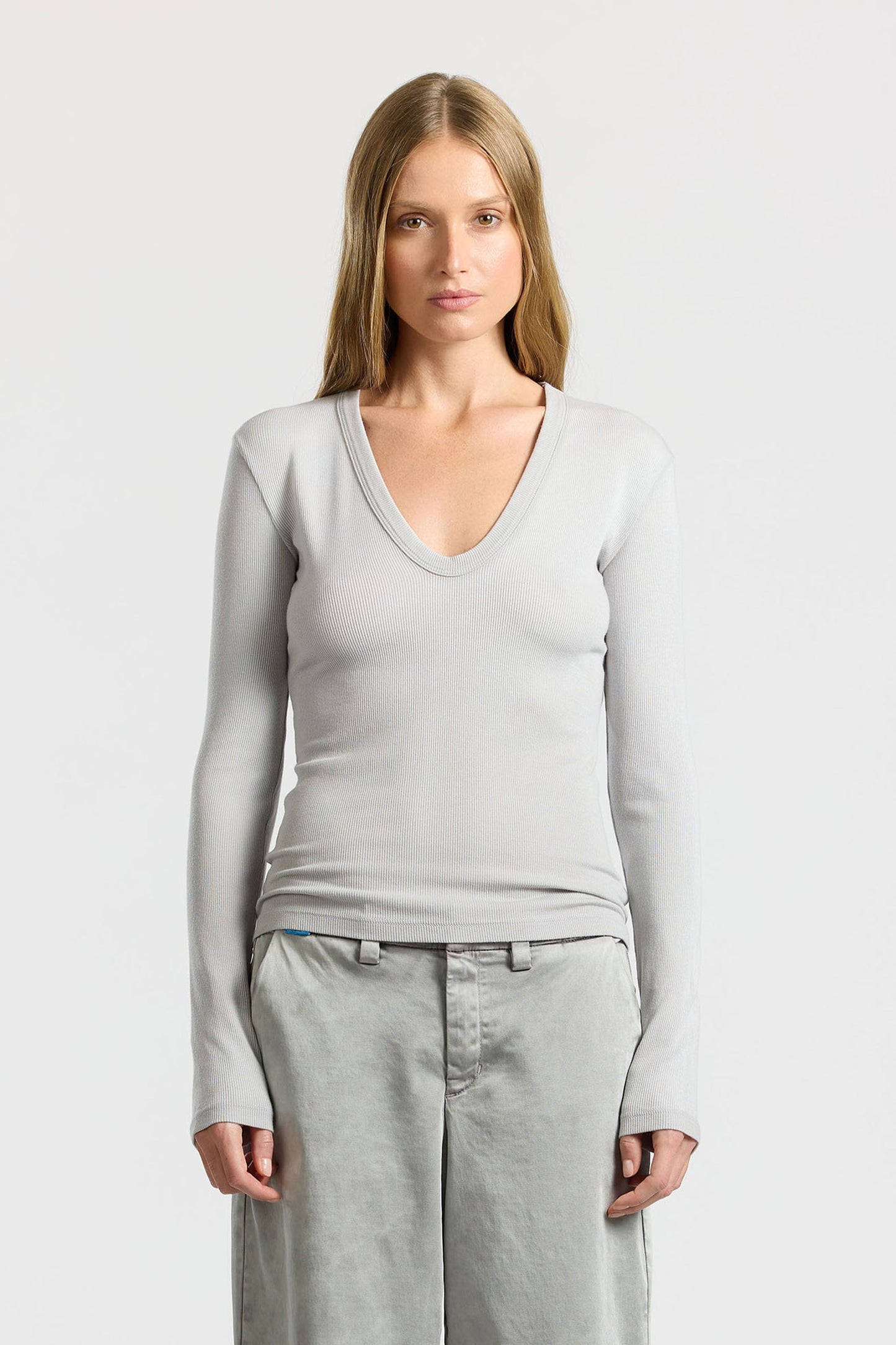 Women Verona U-Neck Shirt - COTTON CITIZEN