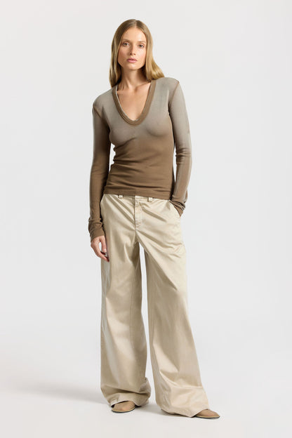 Women Verona U-Neck Shirt - COTTON CITIZEN