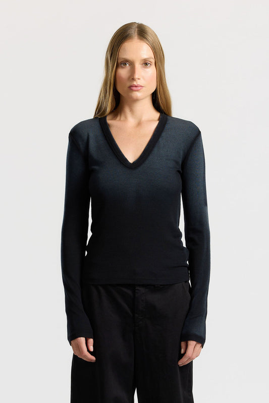 Women Verona U-Neck Shirt - COTTON CITIZEN