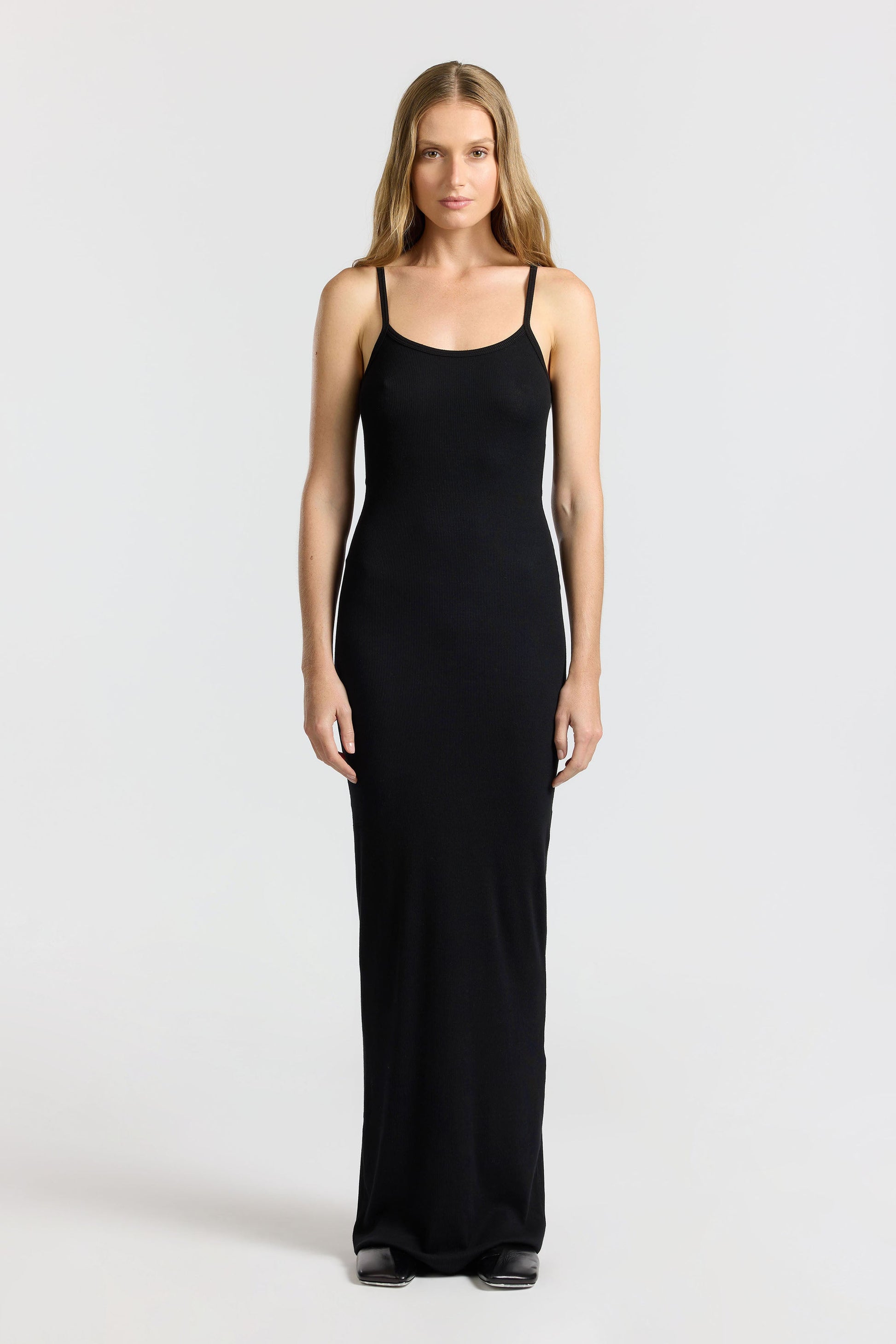 Women Verona Spaghetti Maxi Dress - COTTON CITIZEN