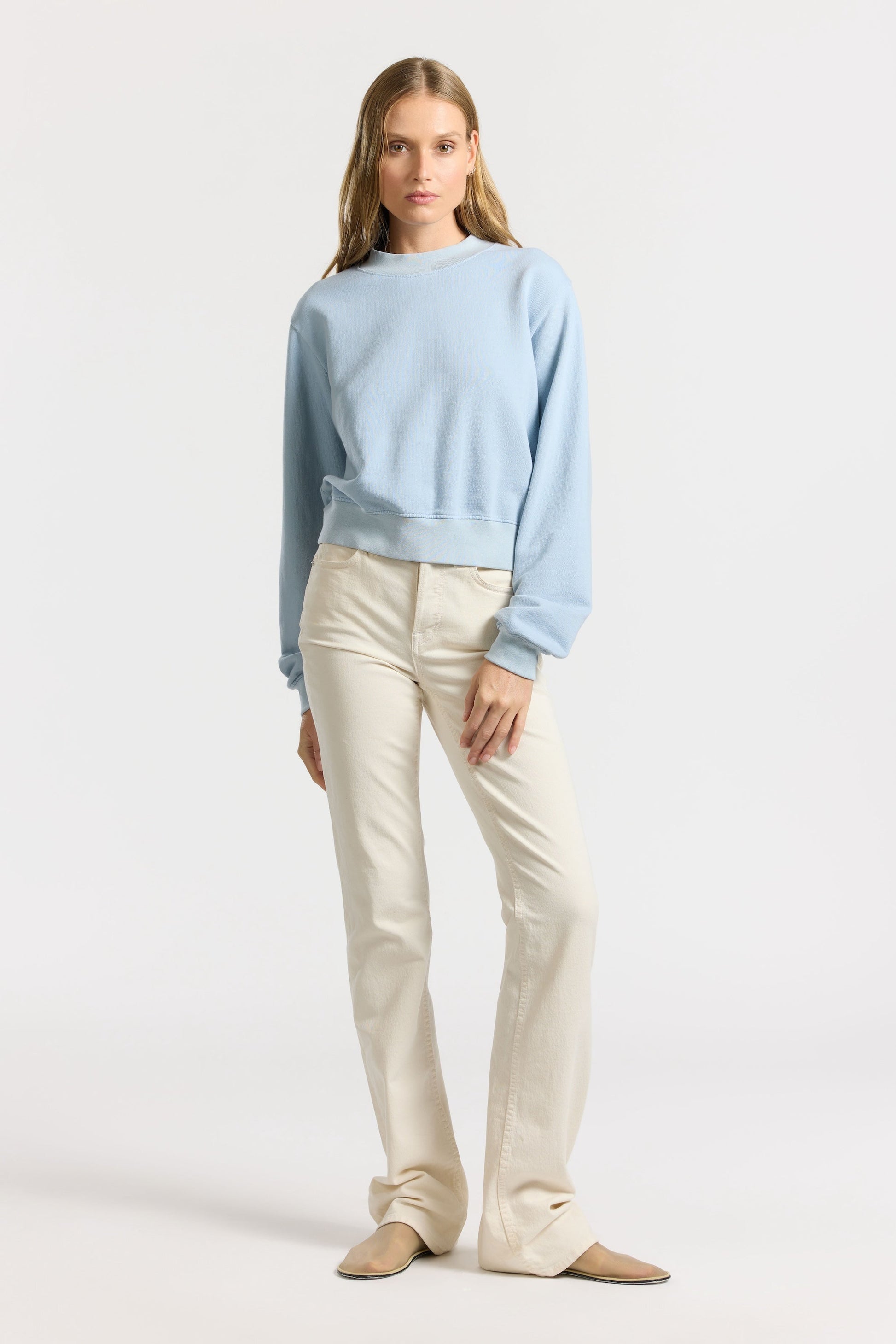 Women Milan Crew Sweatshirt - COTTON CITIZEN
