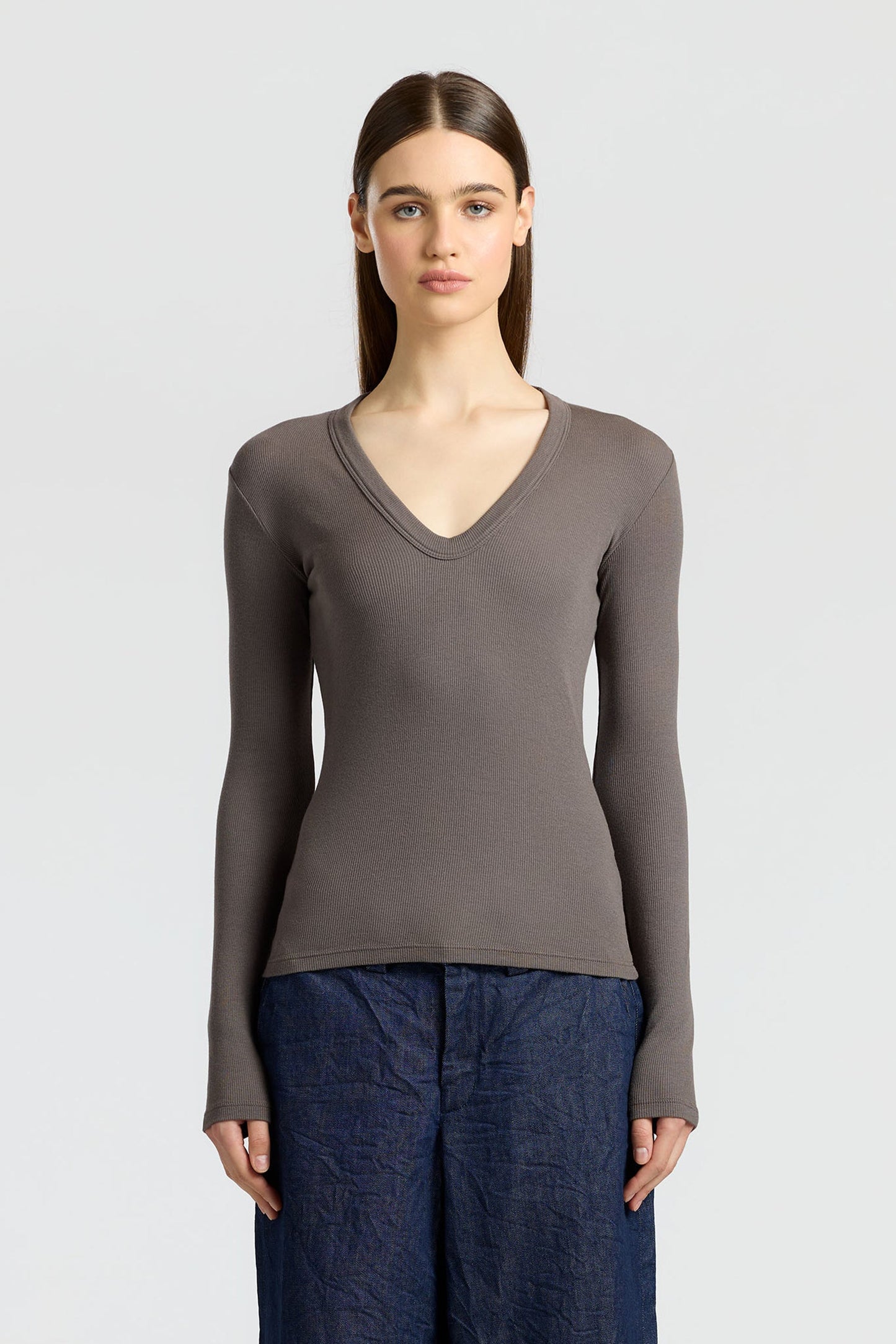 Women Verona U-Neck Shirt - COTTON CITIZEN