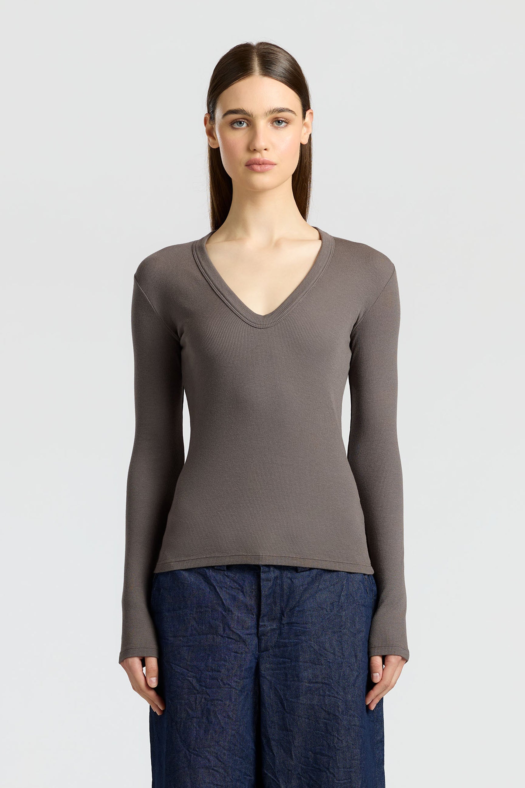 Women Verona U-Neck Shirt - COTTON CITIZEN