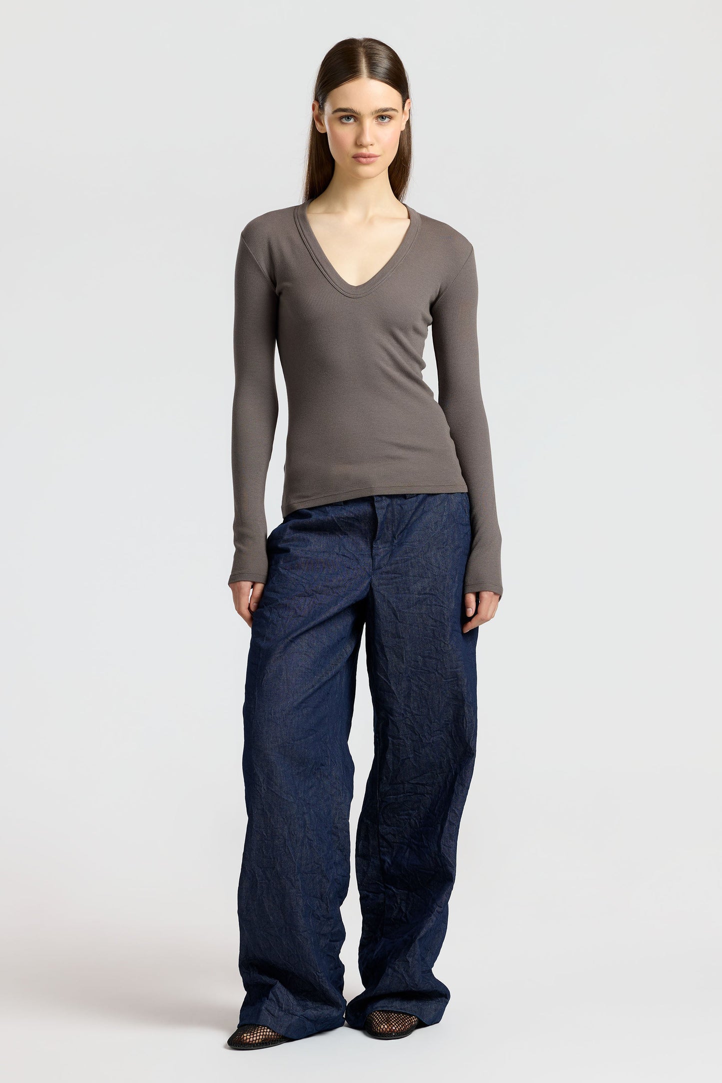 Women Verona U-Neck Shirt - COTTON CITIZEN