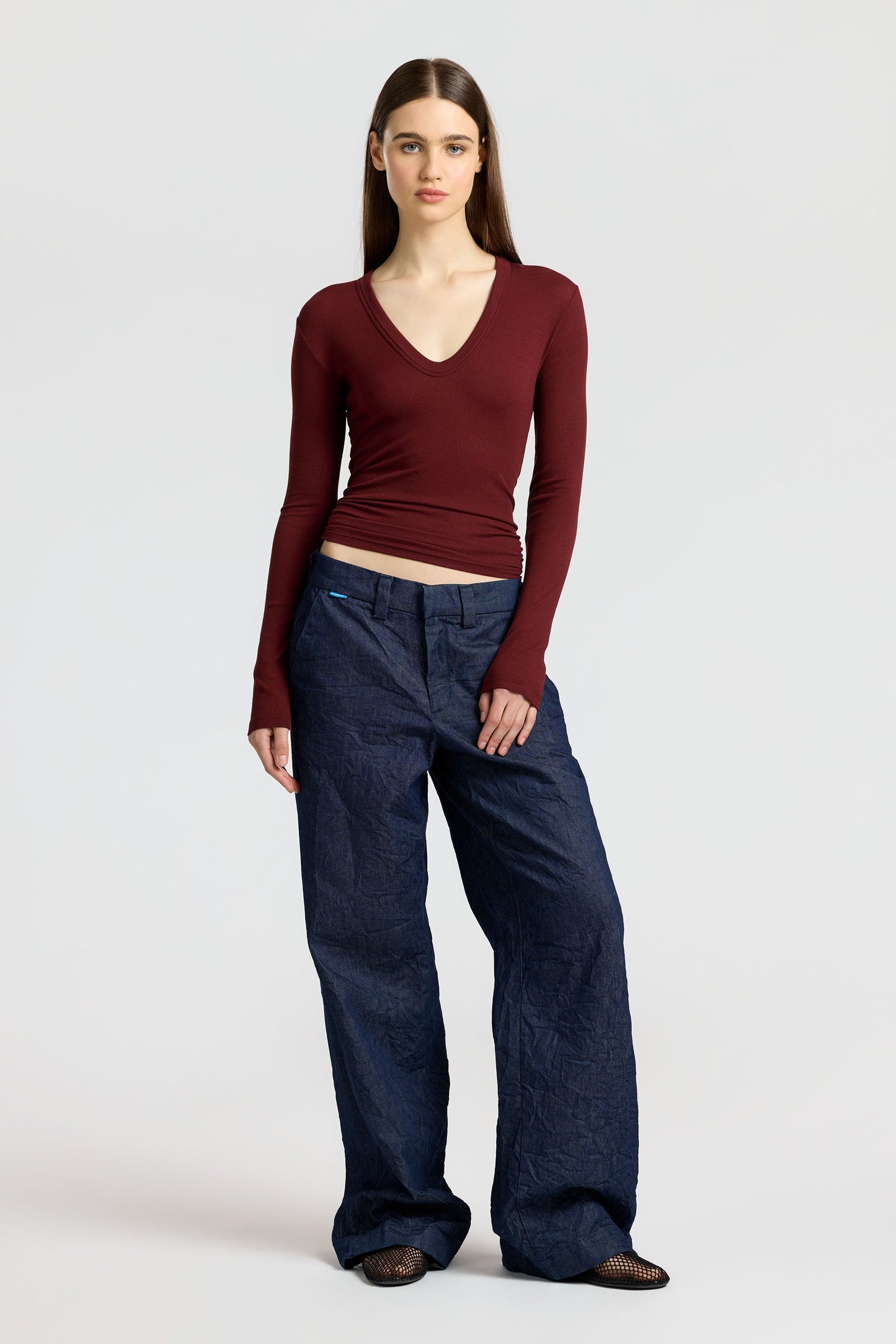 Women Verona U-Neck Shirt - COTTON CITIZEN