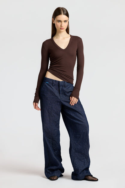 Women Verona U-Neck Shirt - COTTON CITIZEN