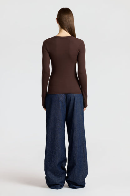 Women Verona U-Neck Shirt - COTTON CITIZEN