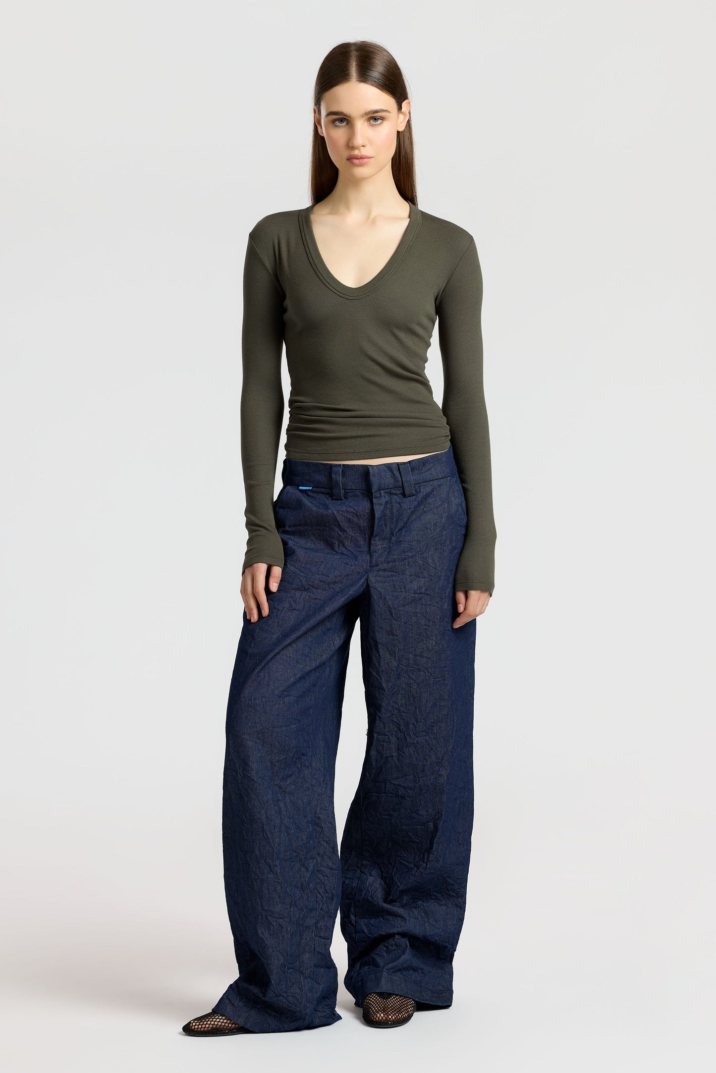 Women Verona U-Neck Shirt - COTTON CITIZEN