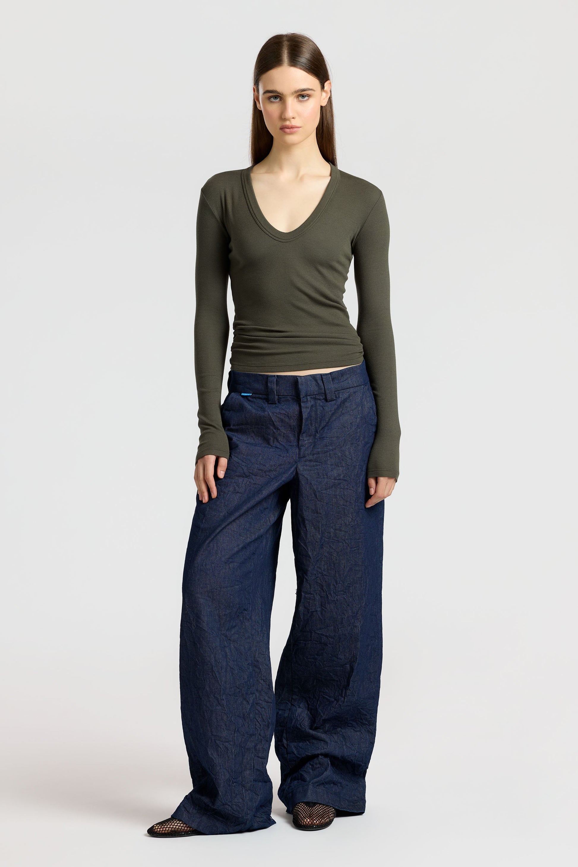 Women Verona U-Neck Shirt - COTTON CITIZEN