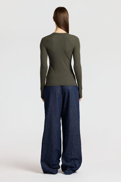 Women Verona U-Neck Shirt - COTTON CITIZEN
