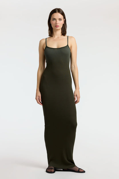 Women Verona Spaghetti Maxi Dress - COTTON CITIZEN