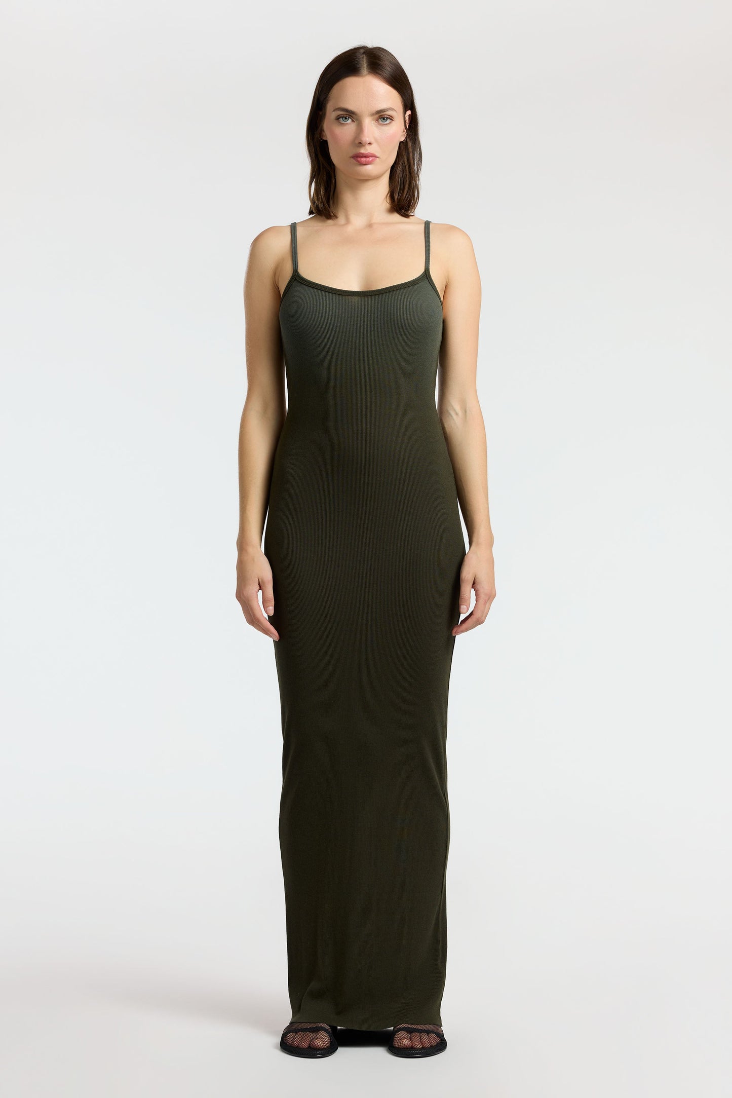 Women Verona Spaghetti Maxi Dress - COTTON CITIZEN