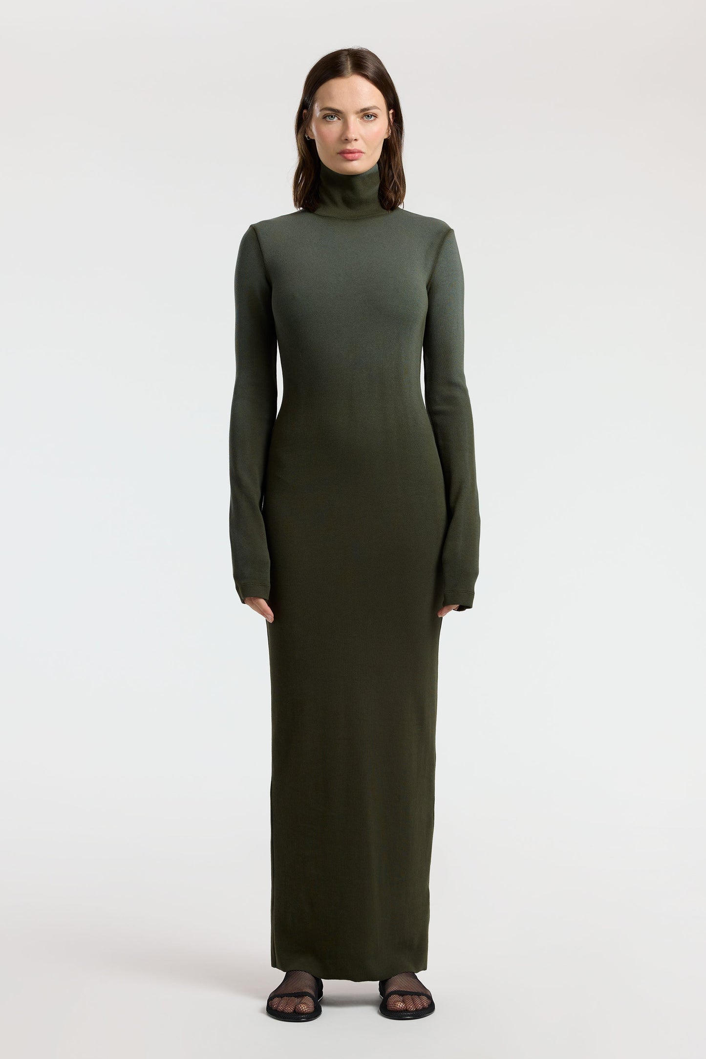 Women Verona Turtleneck Maxi Dress - COTTON CITIZEN