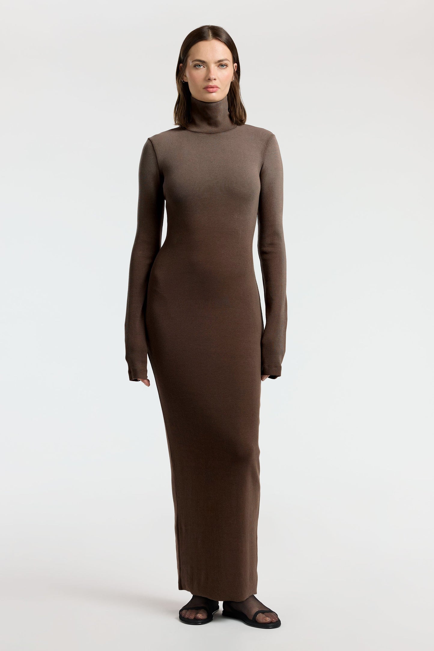 Women Verona Turtleneck Maxi Dress - COTTON CITIZEN