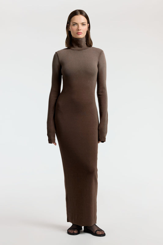 Women Verona Turtleneck Maxi Dress - COTTON CITIZEN