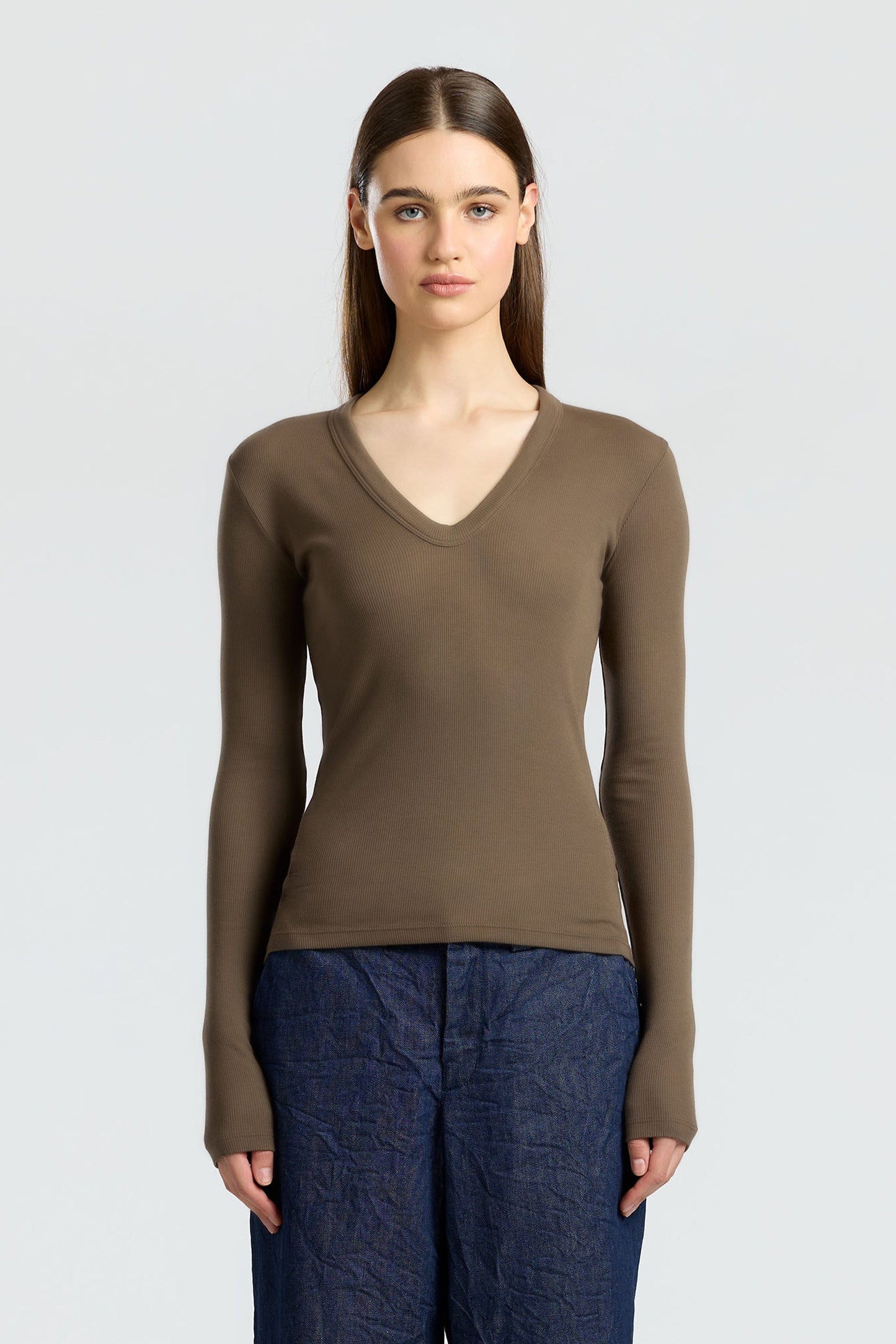 Women Verona U-Neck Shirt - COTTON CITIZEN