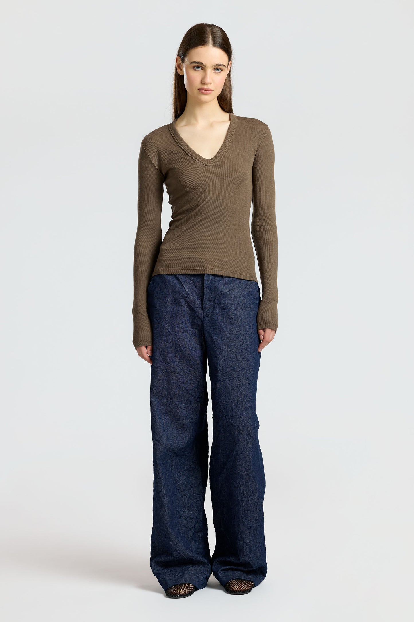 Women Verona U-Neck Shirt - COTTON CITIZEN