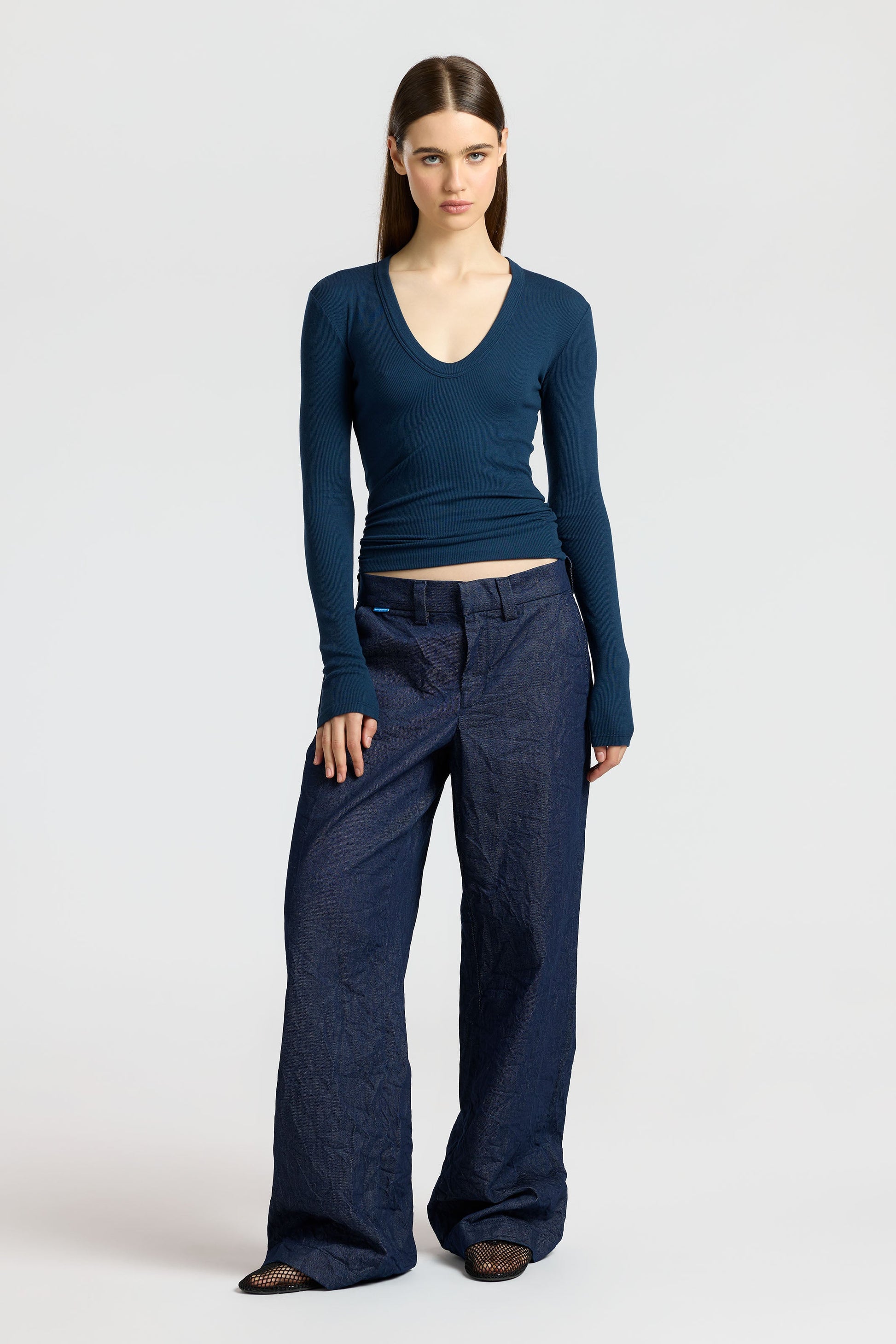 Women Verona U-Neck Shirt - COTTON CITIZEN