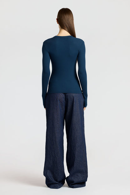 Women Verona U-Neck Shirt - COTTON CITIZEN