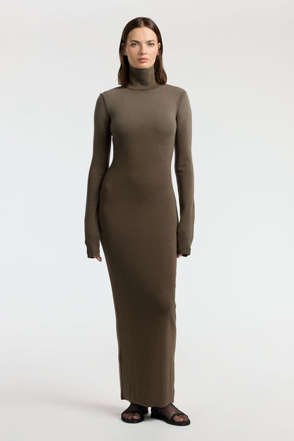 Women Verona Turtleneck Maxi Dress - COTTON CITIZEN