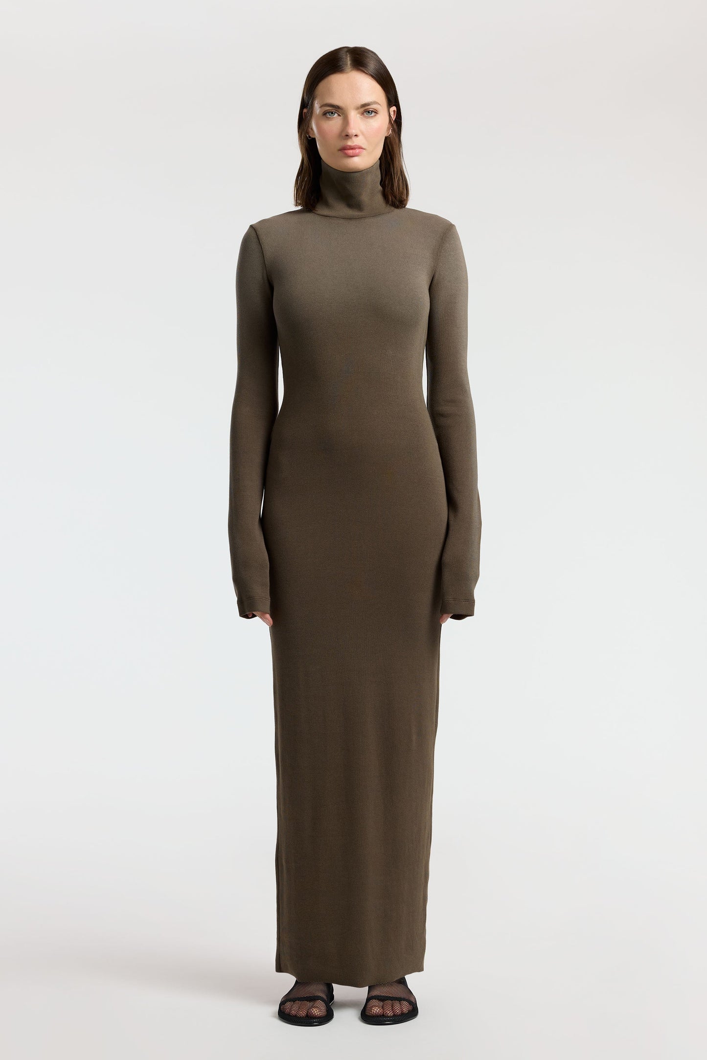 Women Verona Turtleneck Maxi Dress - COTTON CITIZEN