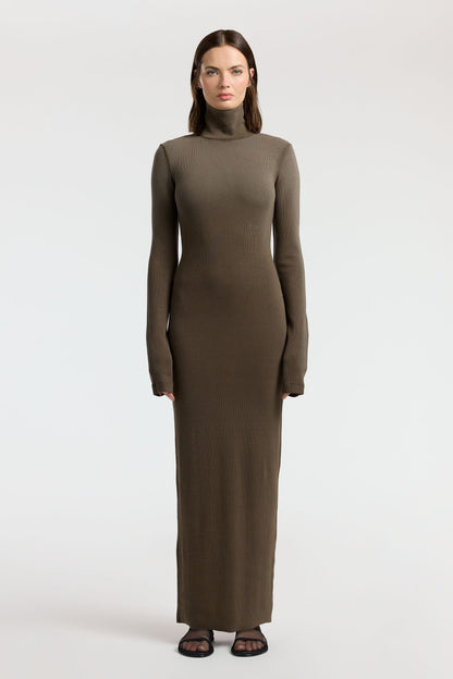 Women Verona Turtleneck Maxi Dress - COTTON CITIZEN
