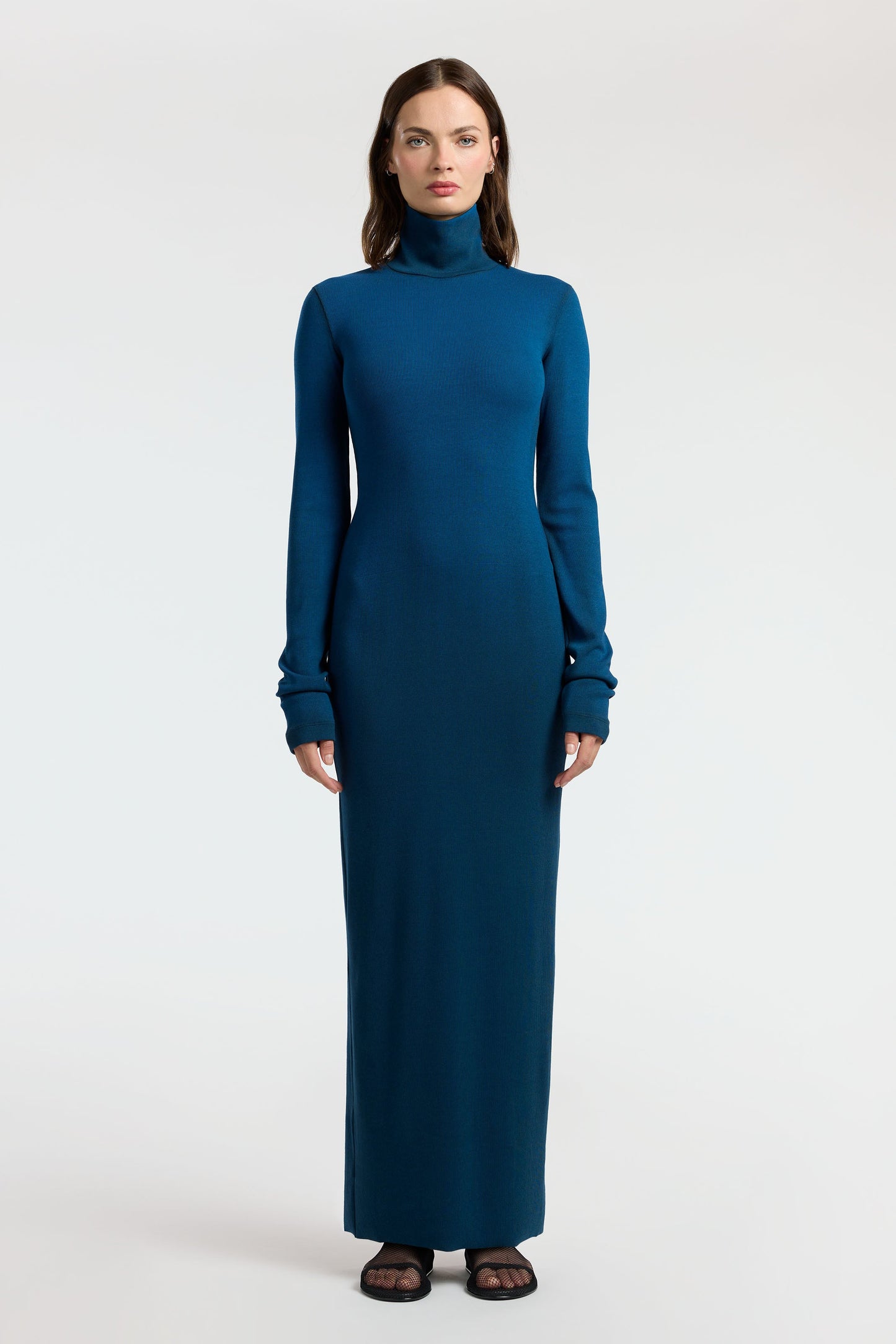 Women Verona Turtleneck Maxi Dress - COTTON CITIZEN