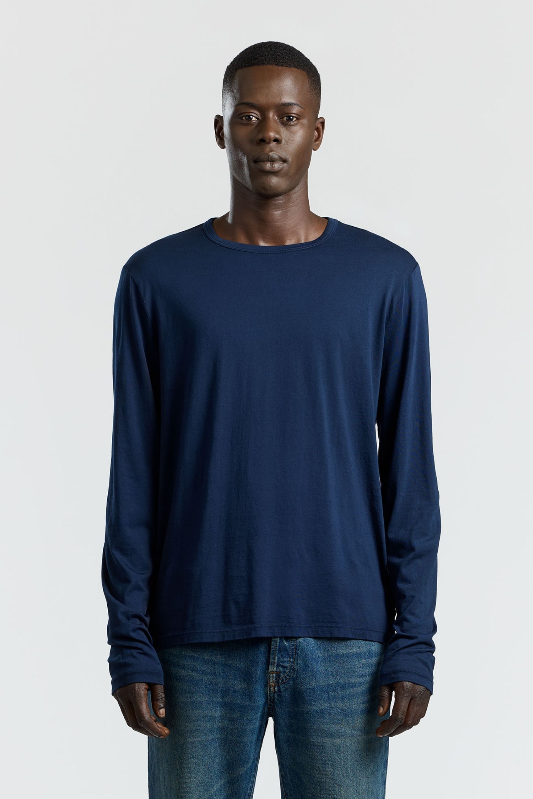 Men Classic Crew Long Sleeve Shirt (3-Pack) - COTTON CITIZEN