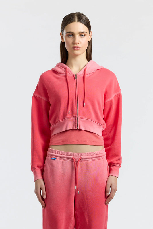 Women Boston Crop Hoodie - COTTON CITIZEN