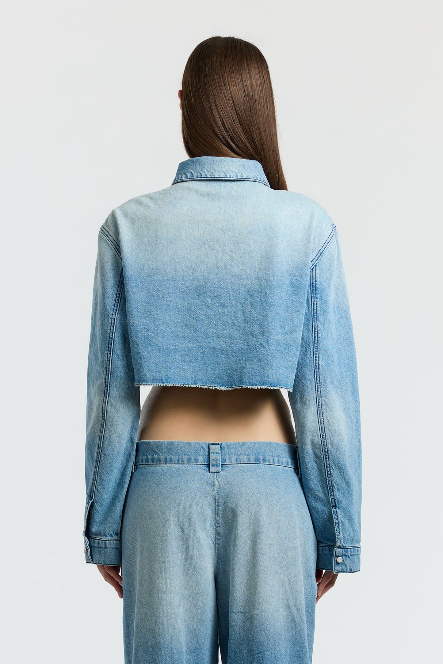 Women Manhattan Crop Shirt - COTTON CITIZEN