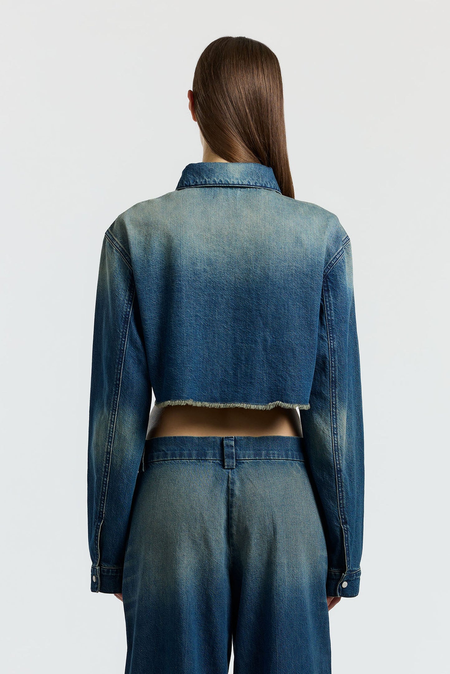 Women Manhattan Crop Shirt - COTTON CITIZEN