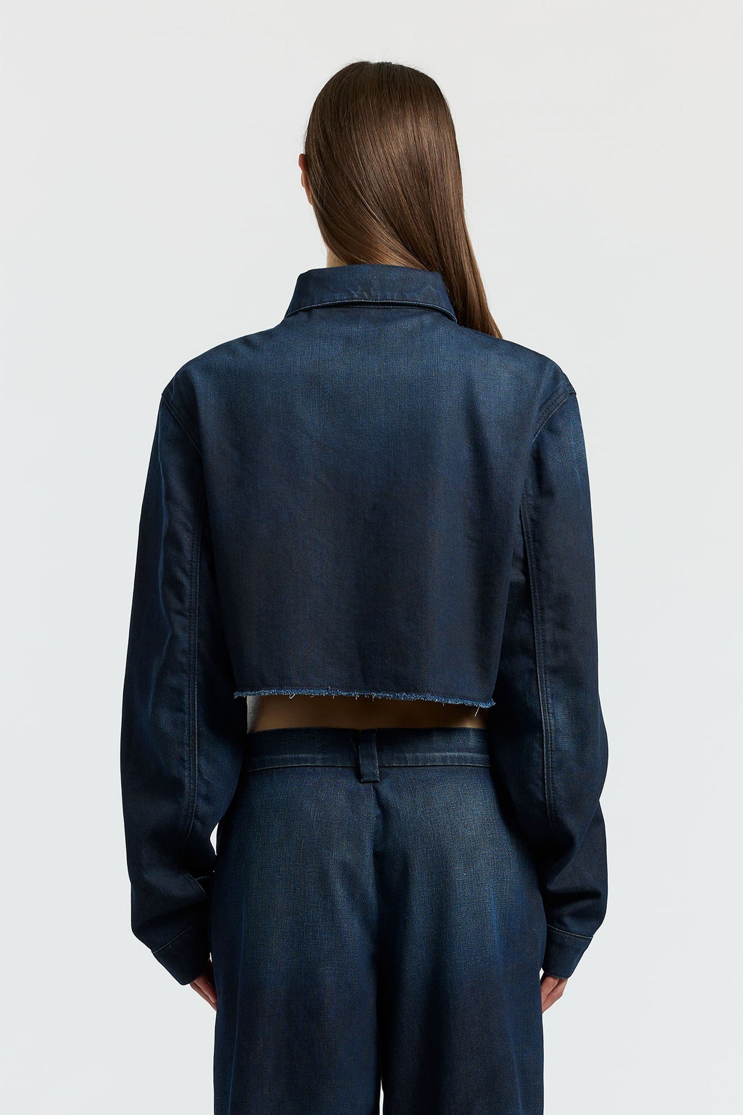 Women Manhattan Crop Shirt - COTTON CITIZEN