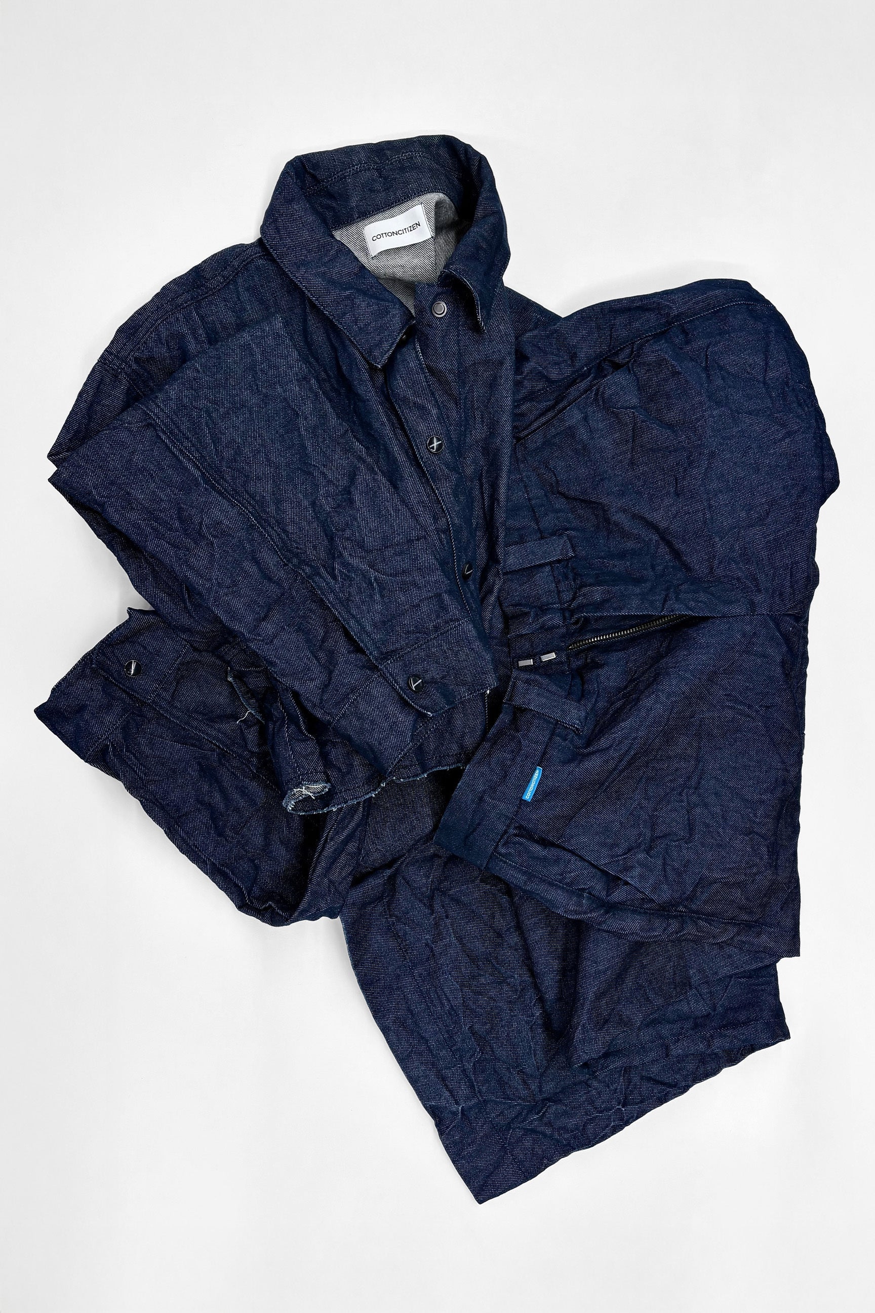 Women Manhattan Crop Shirt - COTTON CITIZEN