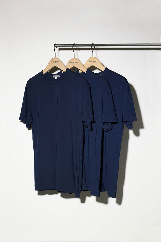 Men Classic Crewneck Tee (3-Pack) - COTTON CITIZEN