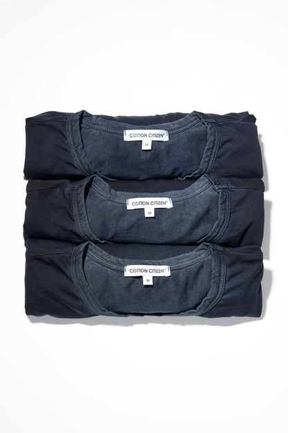 Men Classic Crewneck Tee (3-Pack) - COTTON CITIZEN