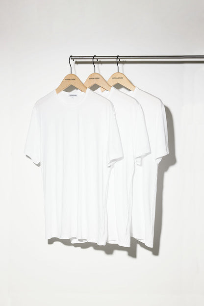Men Classic Crewneck Tee (3-Pack) - COTTON CITIZEN